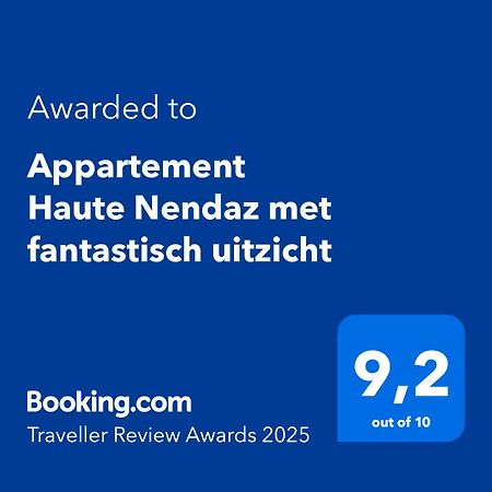 Appartement Haute Nendaz Met Fantastisch Uitzicht Екстериор снимка