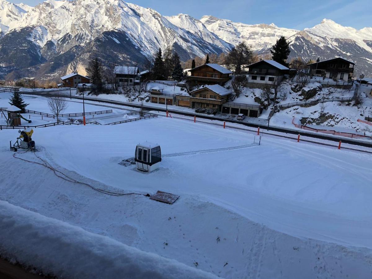 Appartement Haute Nendaz Met Fantastisch Uitzicht Екстериор снимка